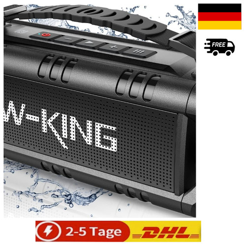 King bluetooth lautsprecher - w-king,