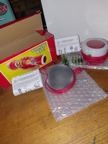 Pringles karaoke kit mikrofon - karaoke,