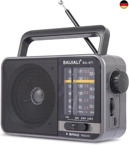 Tragbares ukw radio - radio, mit