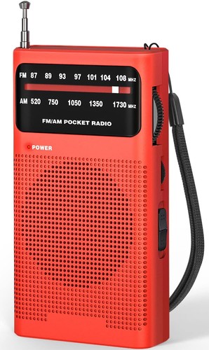Tragbares radio am - fm,